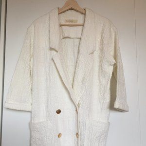 Eve Gravel Ivory Blazer